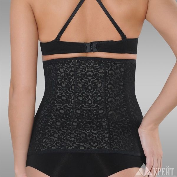  Корсет компрессионный № 1, черно-бежевый (Крейт, Корсет) фото 1