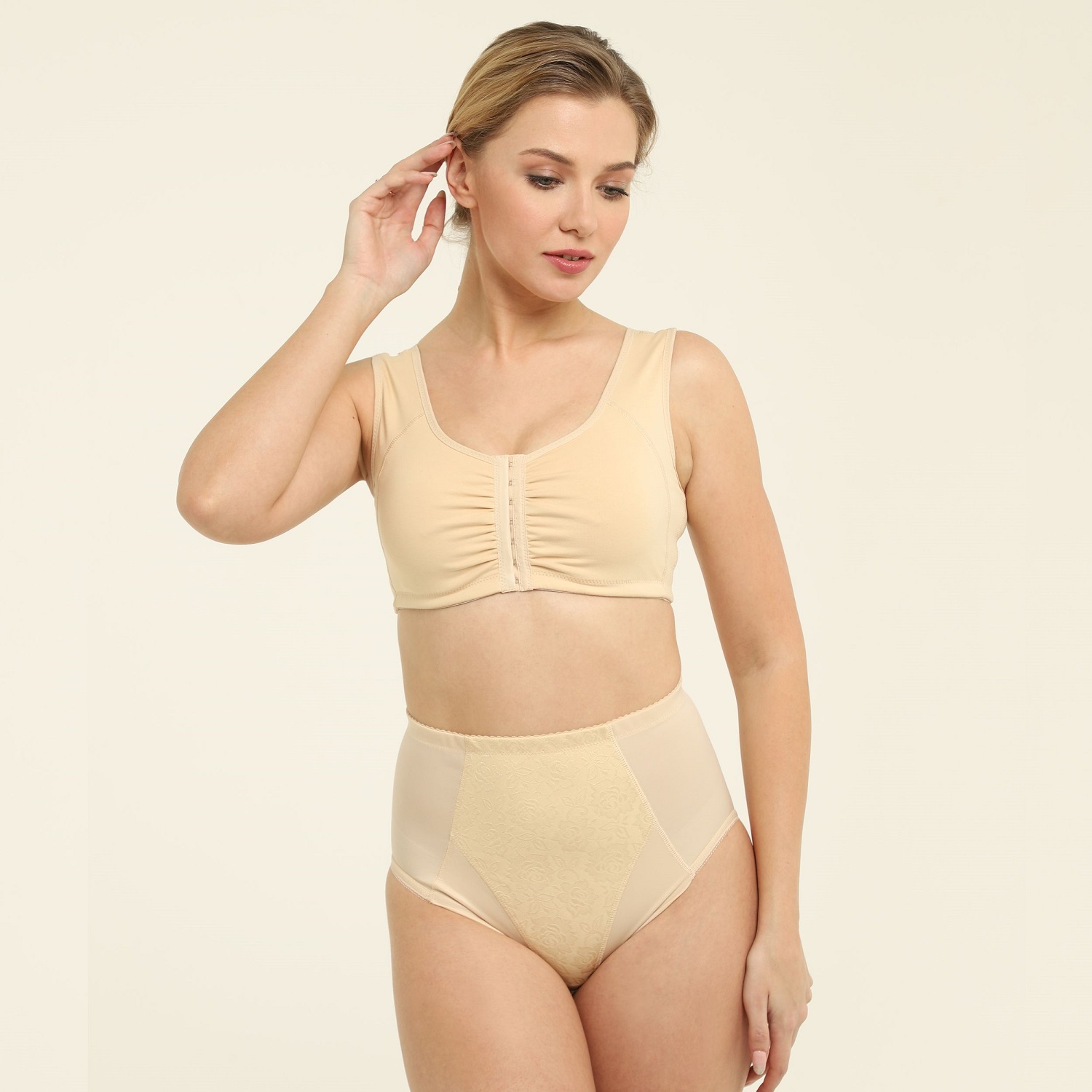  Бандаж компрессионный № 4, бежевый (Крейт, Бандаж) фото 3