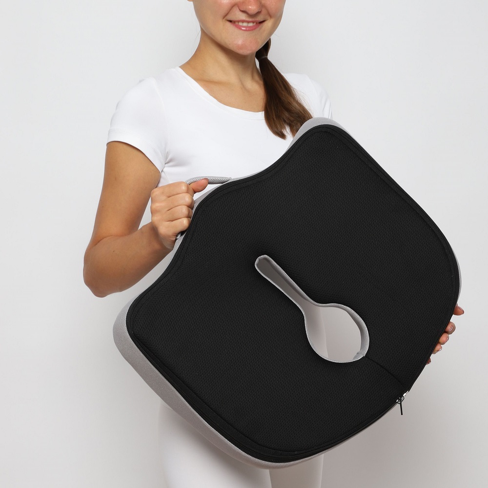 Подушка ортопедическая анатомической формы на сиденье, 1 шт (Крейт, Подушки и валики)  Подушка ортопедическая анатомической формы на сиденье, 1 шт (Крейт, Подушки и валики) фото 5