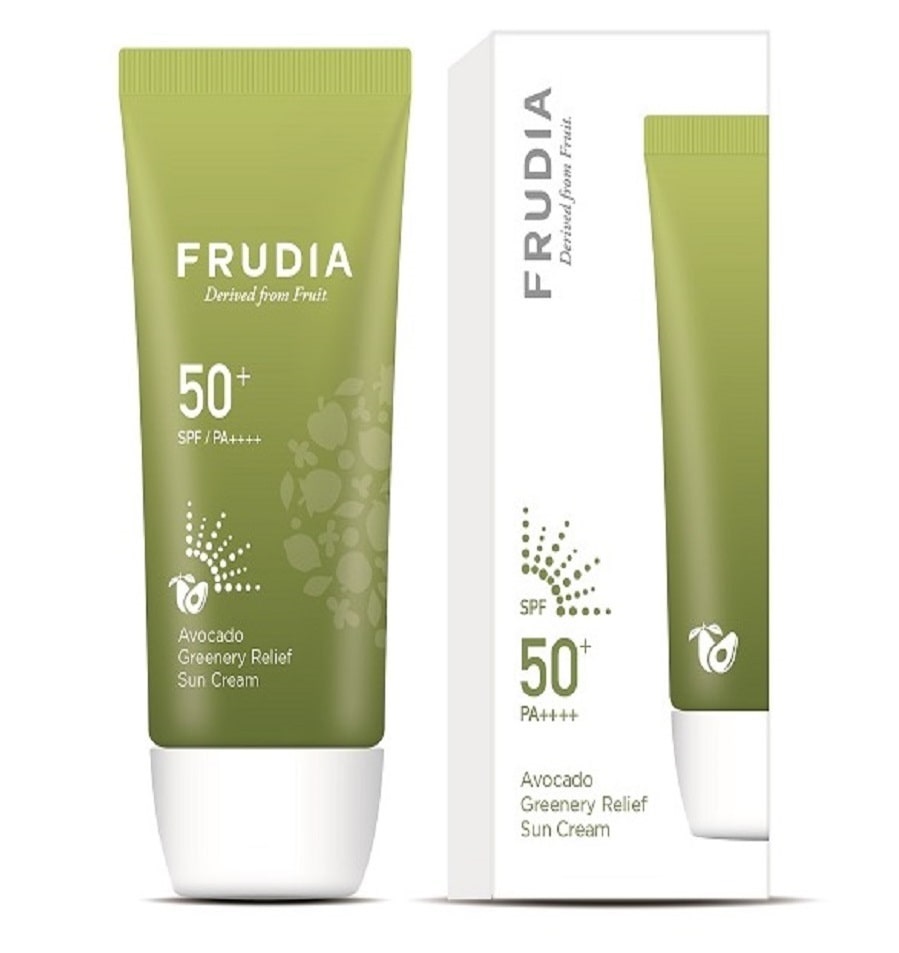 Фрудиа Солнцезащитный восстанавливающий крем с авокадо SPF 50+/PA ++++, 50 мл (Frudia, Авокадо) фото 0