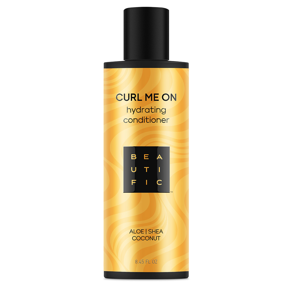 цена Beautific Увлажняющий бальзам для кудрявых и волнистых волос Curl Me On, 250 мл (Beautific, Hair)