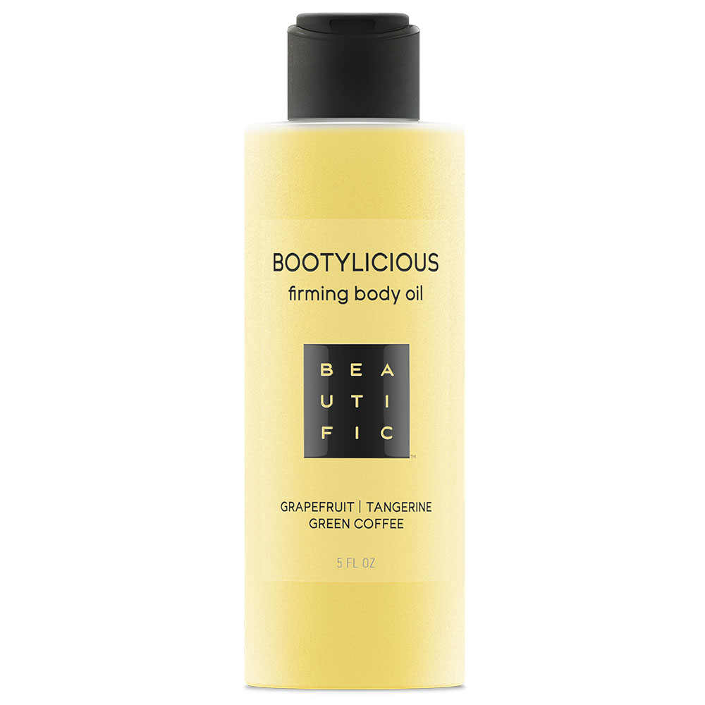 Бьютифик Масло для тела Bootylicious с эссенцией грейпфрута и зеленым кофе, 150 мл (Beautific, Body) фото 0