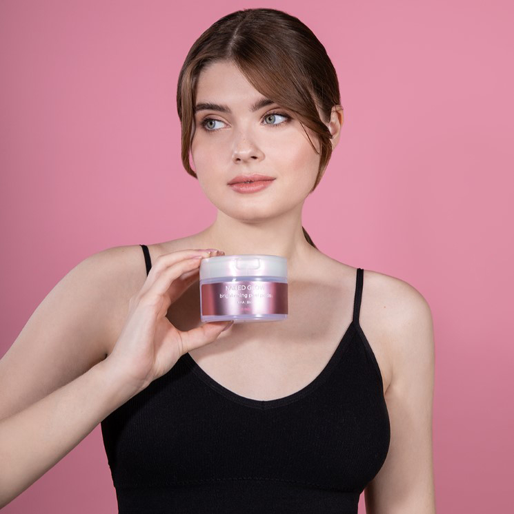 Бьютифик Очищающие пилинг-диски с кислотами Naked Glow, 20 шт (Beautific, Face) фото 3