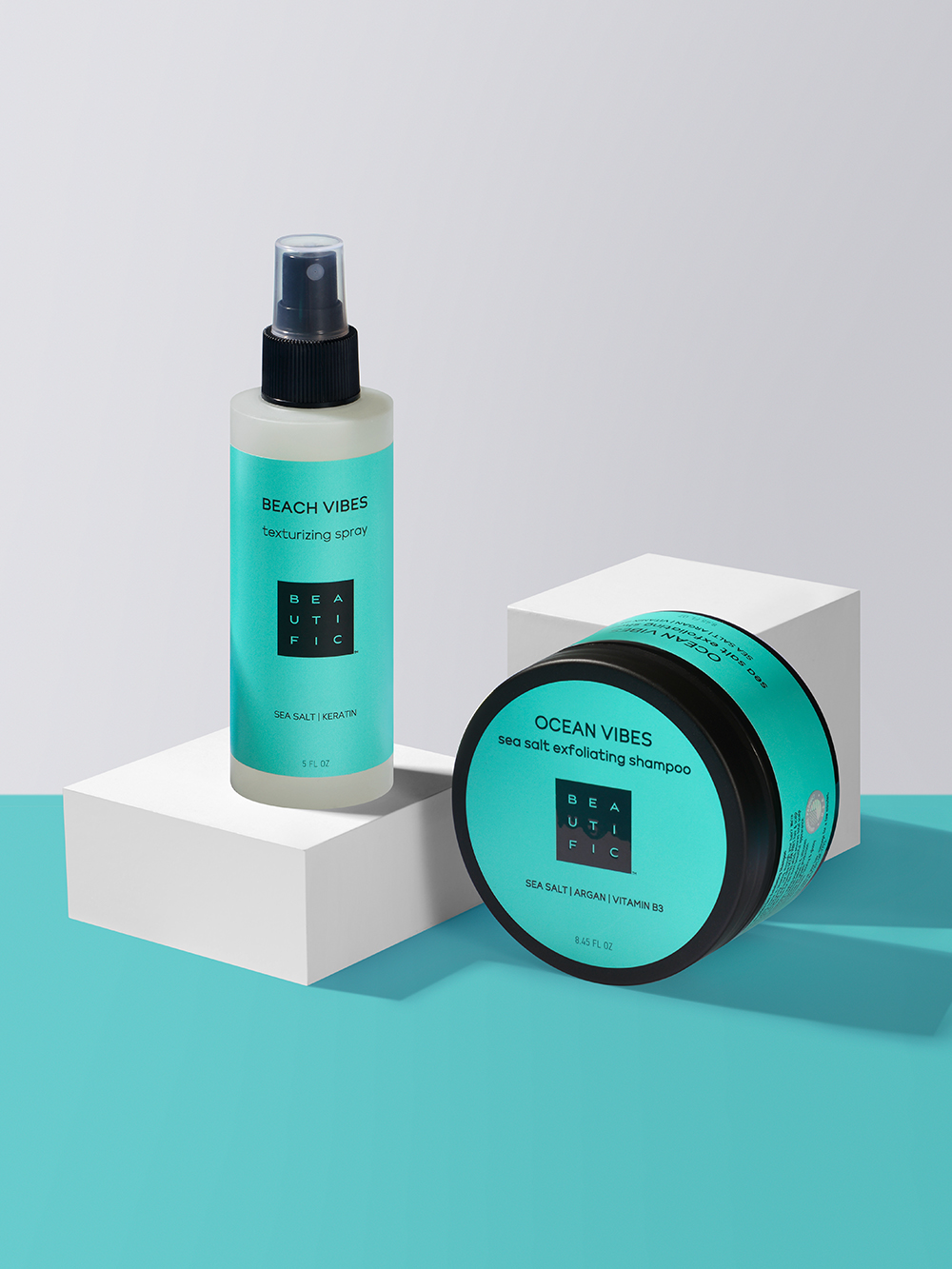 Бьютифик Спрей для создания пляжных локонов Beach Vibes c морской солью и кератином, 150 мл (Beautific, Hair) фото 6