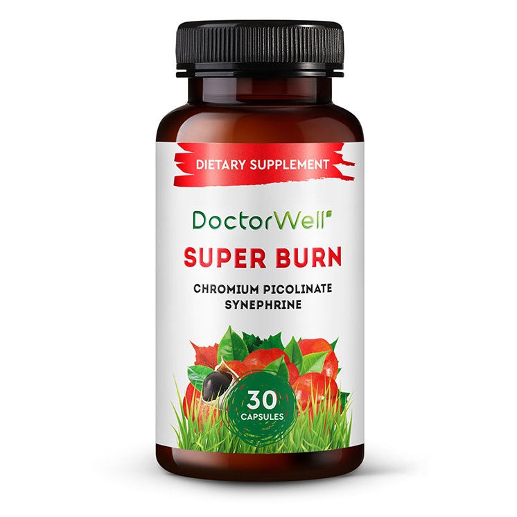 Доктор Вел Комплекс для похудения Super Burn, 30 капсул (DoctorWell, ) фото 0