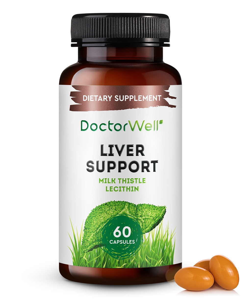 Доктор Вел Комплекс для печени Liver Support, 60 капсул (DoctorWell, ) фото 0