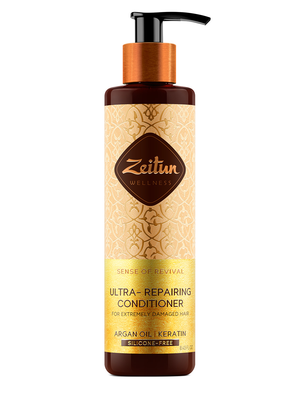 Zeitun Бальзам-кондиционер для поврежденных волос Ритуал восстановления, 250 мл (Zeitun, Wellness) zeitun спрей кондиционер ритуал