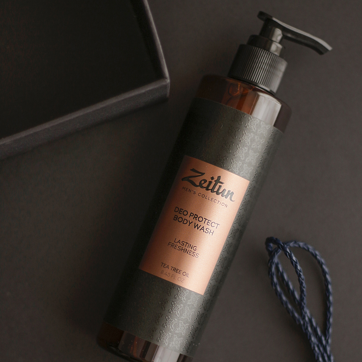 Зейтун Защитный гель для душа для мужчин с маслом чайного дерева, 250 мл (Zeitun, Men's Collection) фото 6