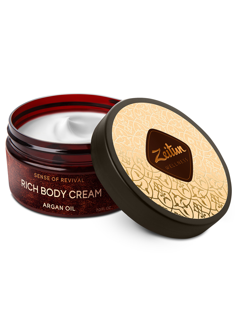 Зейтун Насыщенный крем для тела с аргановым маслом 