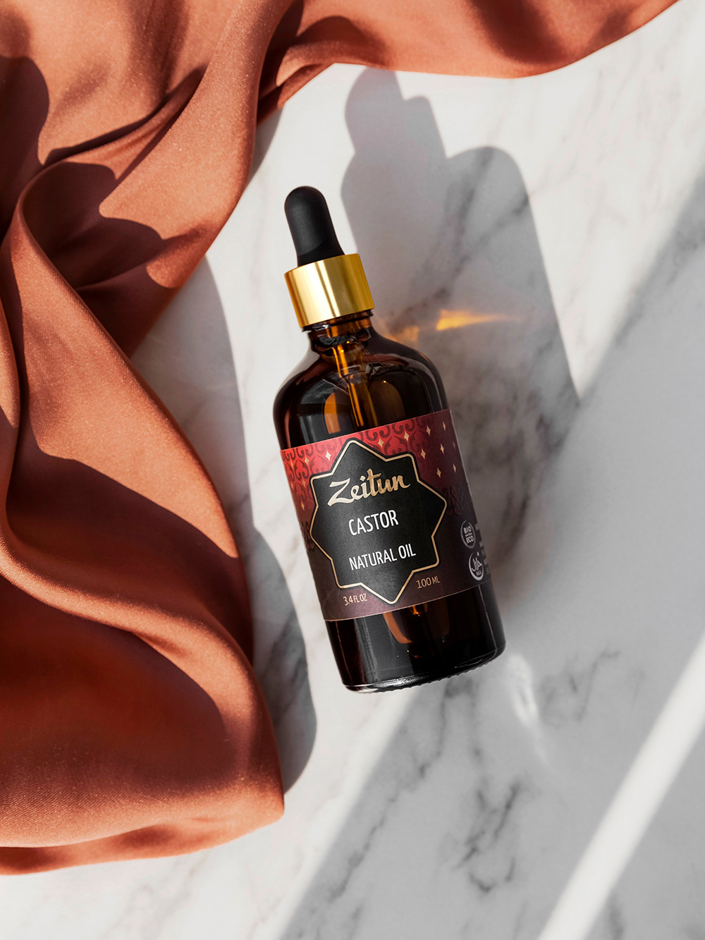 Зейтун Натуральное касторовое масло, 100 мл (Zeitun, Zeitun) фото 6