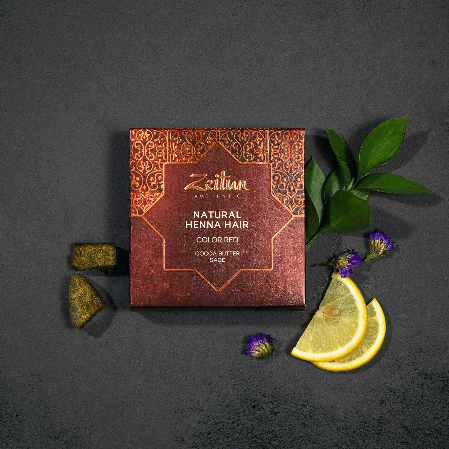 Зейтун Хна традиционная рыжая для волос, 300 г (Zeitun, Authentic) фото 6