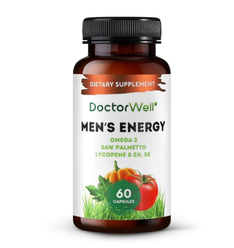 DoctorWell Комплекс  витаминов и минералов для мужчин Mens Energy, 60 капсул (DoctorWell, )