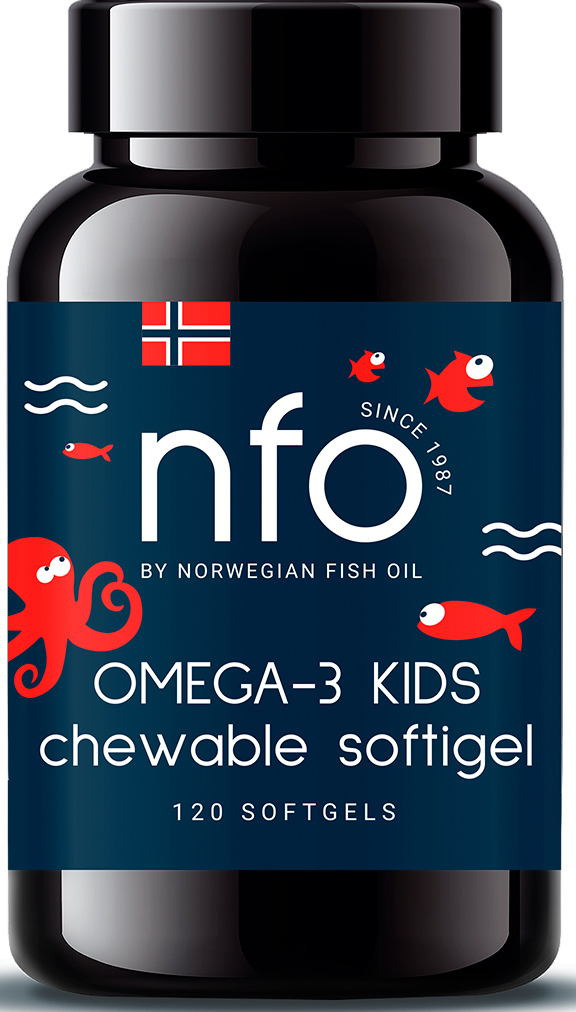 Норвегиан Фиш Ойл Омега 3 с витаминов D, 120 капсул (Norwegian Fish Oil, Омега 3) фото 0