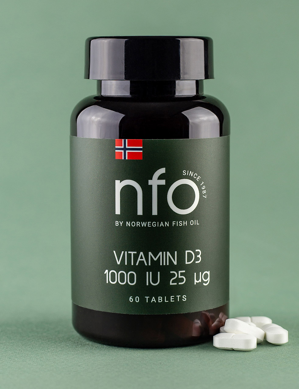 Норвегиан Фиш Ойл Витамин Д3 1000 МЕ, 60 таблеток (Norwegian Fish Oil, Витамины) фото 7