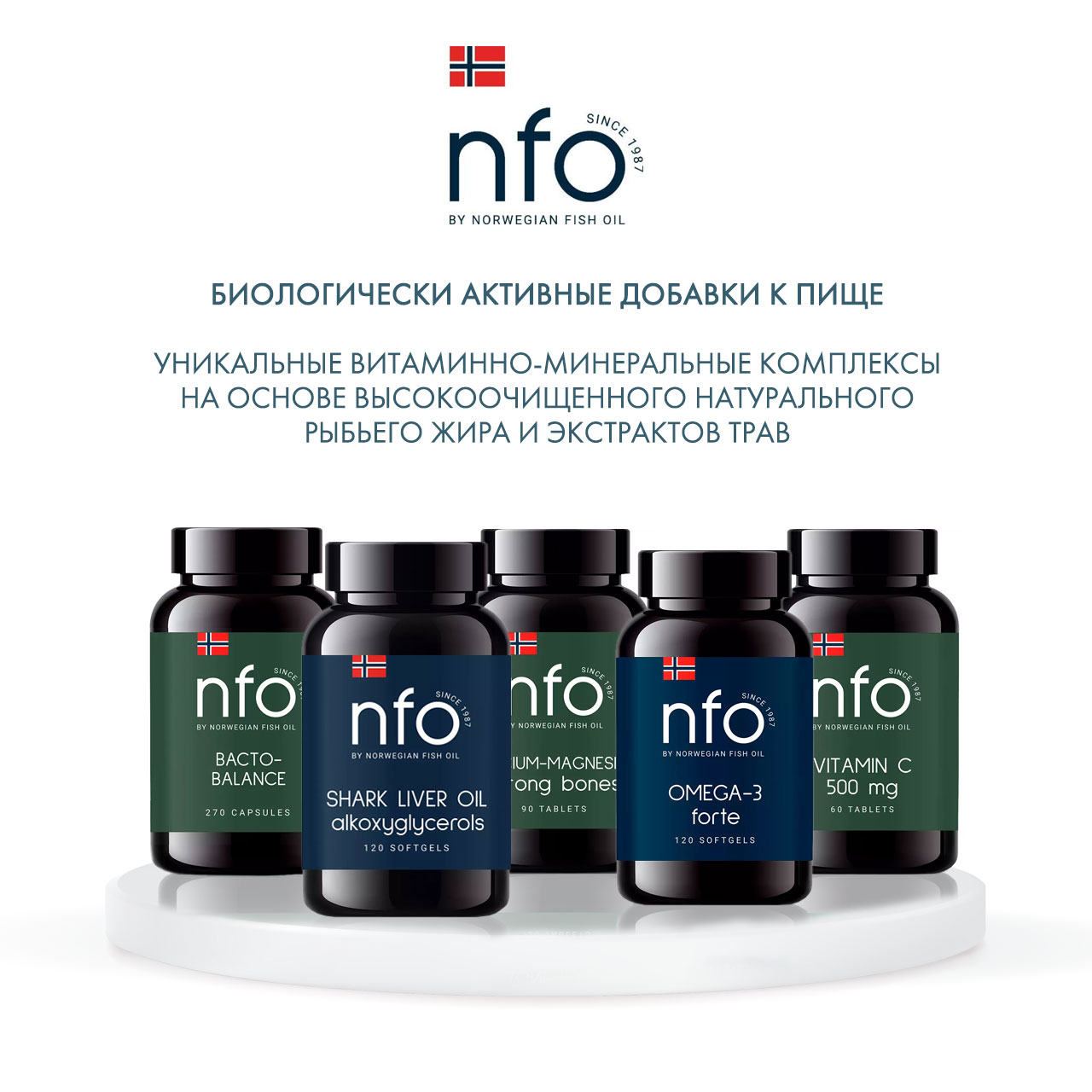 Норвегиан Фиш Ойл Биоактивный комплекс 