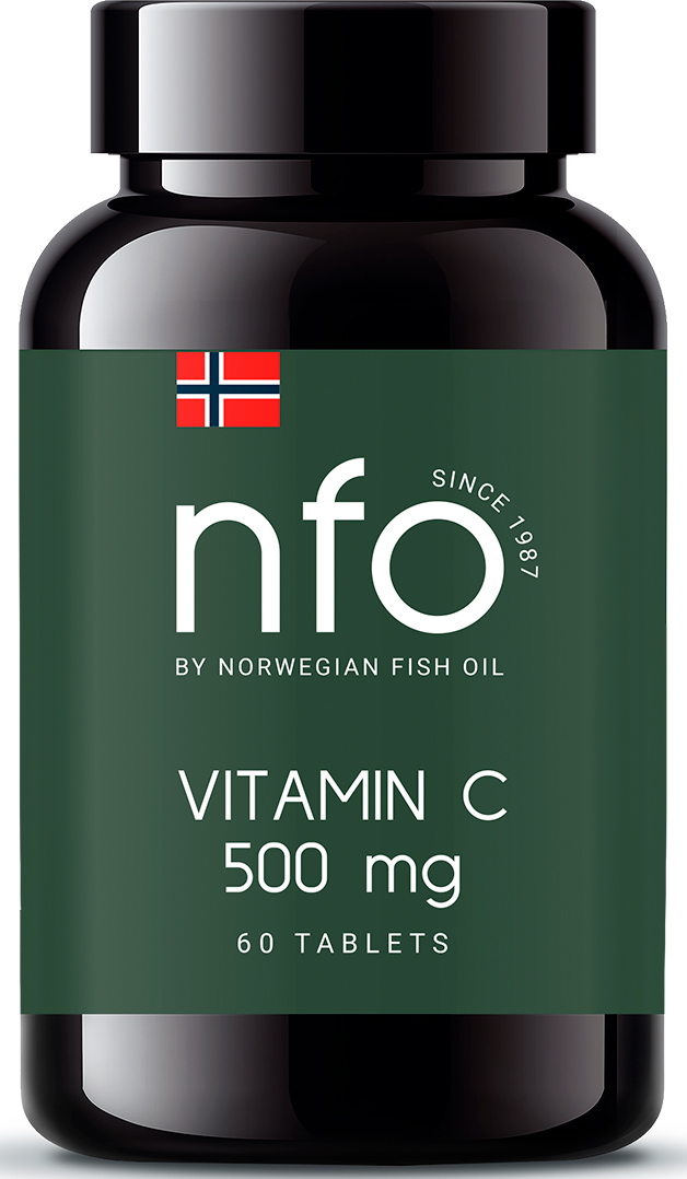 Норвегиан Фиш Ойл Витамин С, 60 капсул (Norwegian Fish Oil, Витамины) фото 0