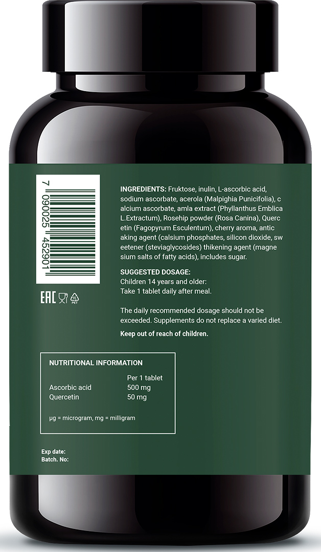 Норвегиан Фиш Ойл Витамин С, 60 капсул (Norwegian Fish Oil, Витамины) фото 6