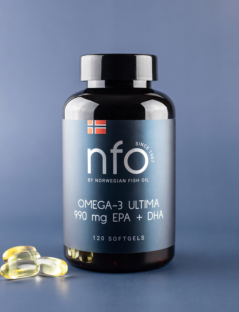 Норвегиан Фиш Ойл Oмега 3 ультима, 120 капсул (Norwegian Fish Oil, Омега 3) фото 7