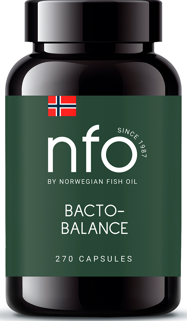 Norwegian Fish Oil Желудочно-кишечный комплекс Бакто баланс, 270 капсул (Norwegian Fish Oil, Растительные комплексы)