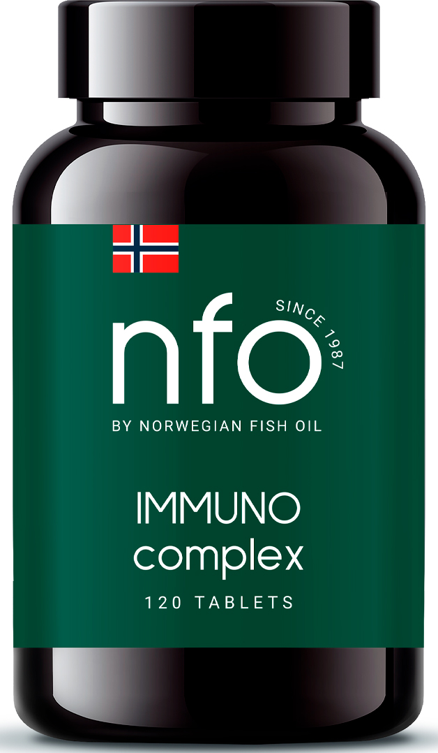 Norwegian Fish Oil Противовоспалительный биокомплекс Имуннокомплекс, 120 таблеток (Norwegian Fish Oil, Растительные комплексы)