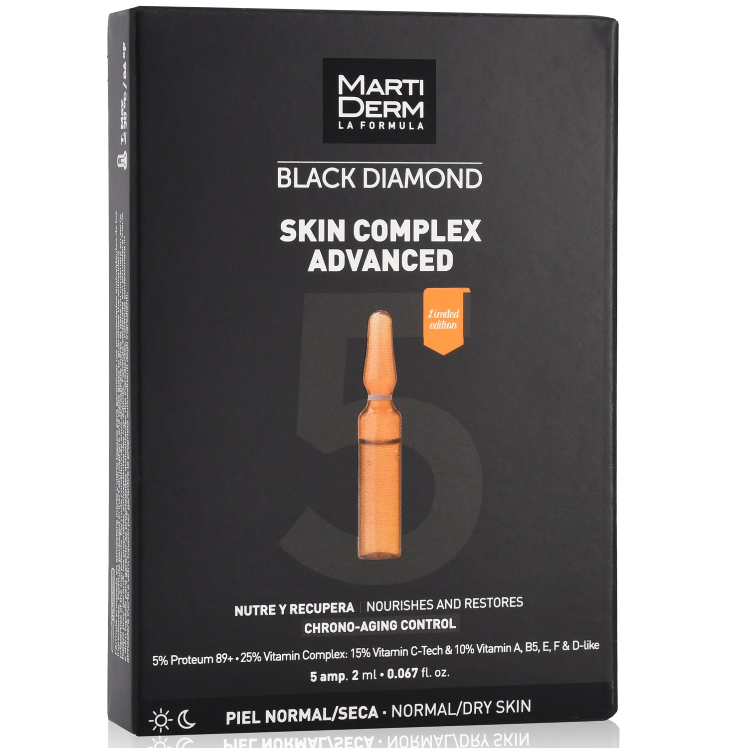 Мартидерм Ампулы Skin Complex Advanced, 5 x 2 мл (Martiderm, Black Diamond) фото 6