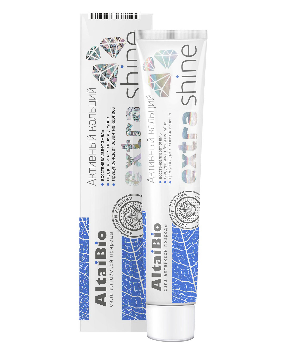 AltaiBio Зубная паста для укрепления эмали зубов 