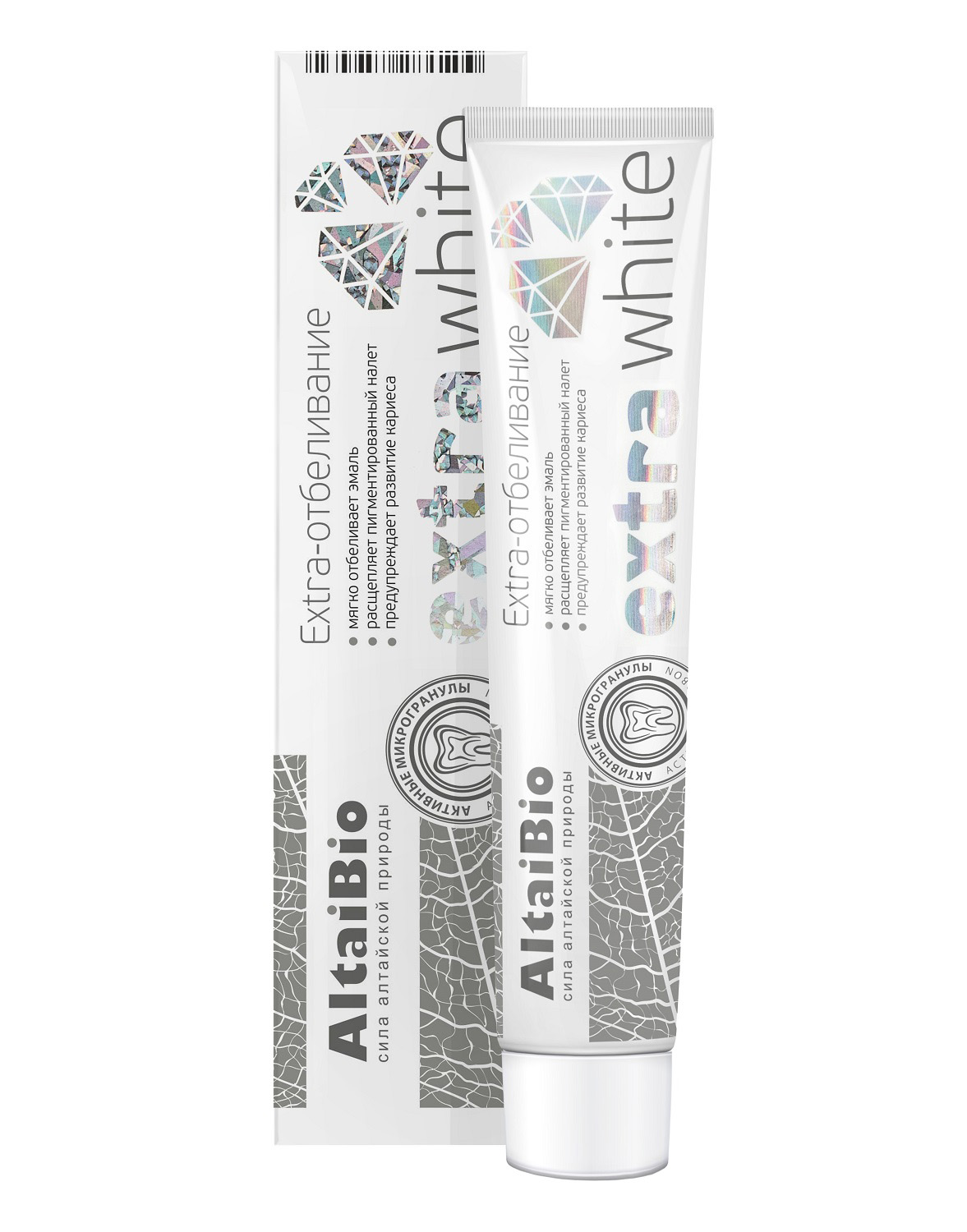 AltaiBio Зубная паста с активными микрогранулами 