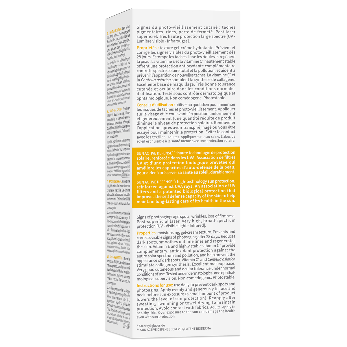 Биодерма Крем против пигментации и морщин Spot Age SPF 50+, 40 мл (Bioderma, Photoderm) фото 3