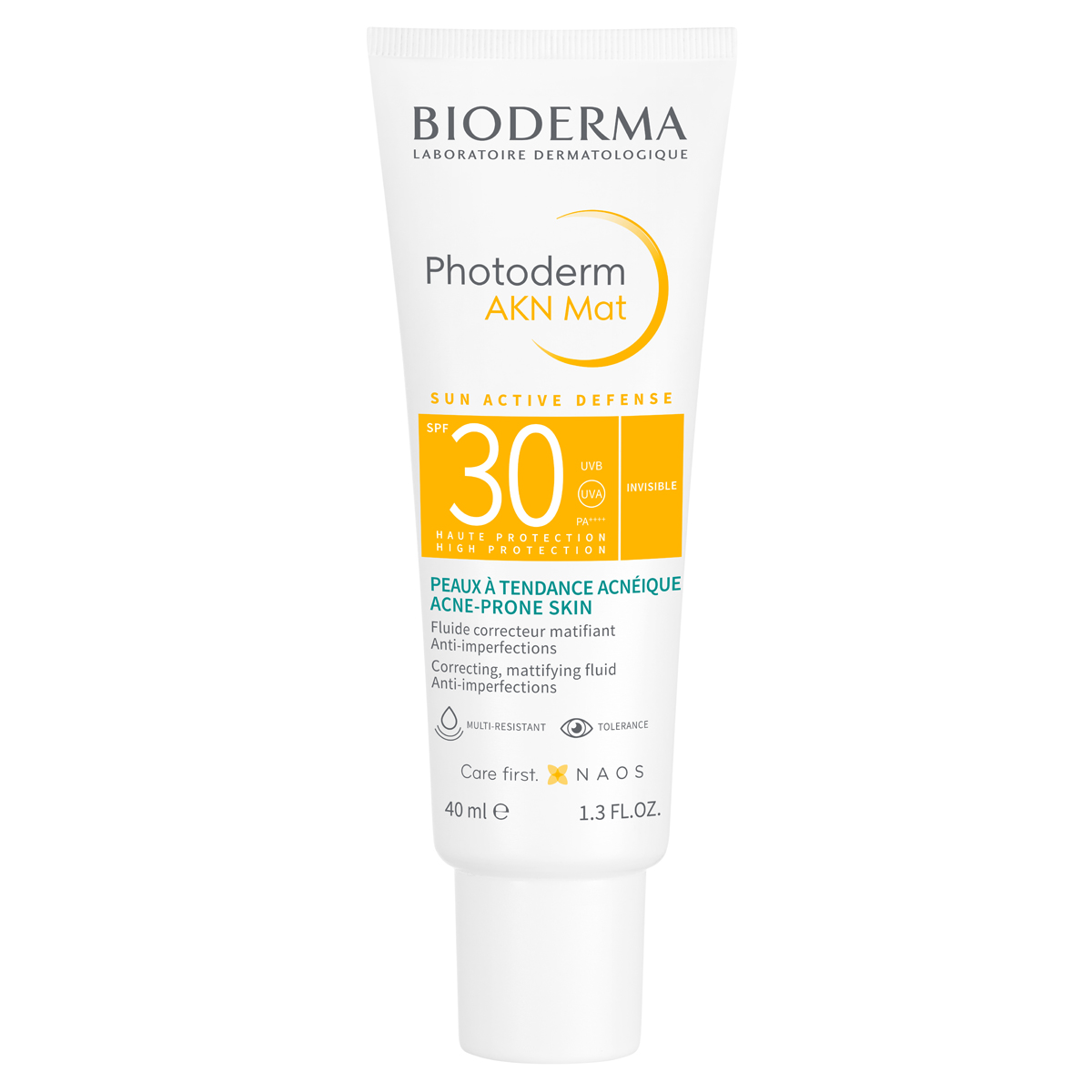 Bioderma Солнцезащитная матирующая эмульсия AKN SPF 30, 40 мл (Bioderma, Photoderm)