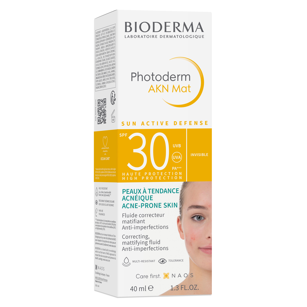Биодерма Солнцезащитная матирующая эмульсия AKN SPF 30, 40 мл (Bioderma, Photoderm) Биодерма Солнцезащитная матирующая эмульсия AKN SPF 30, 40 мл (Bioderma, Photoderm) фото 2