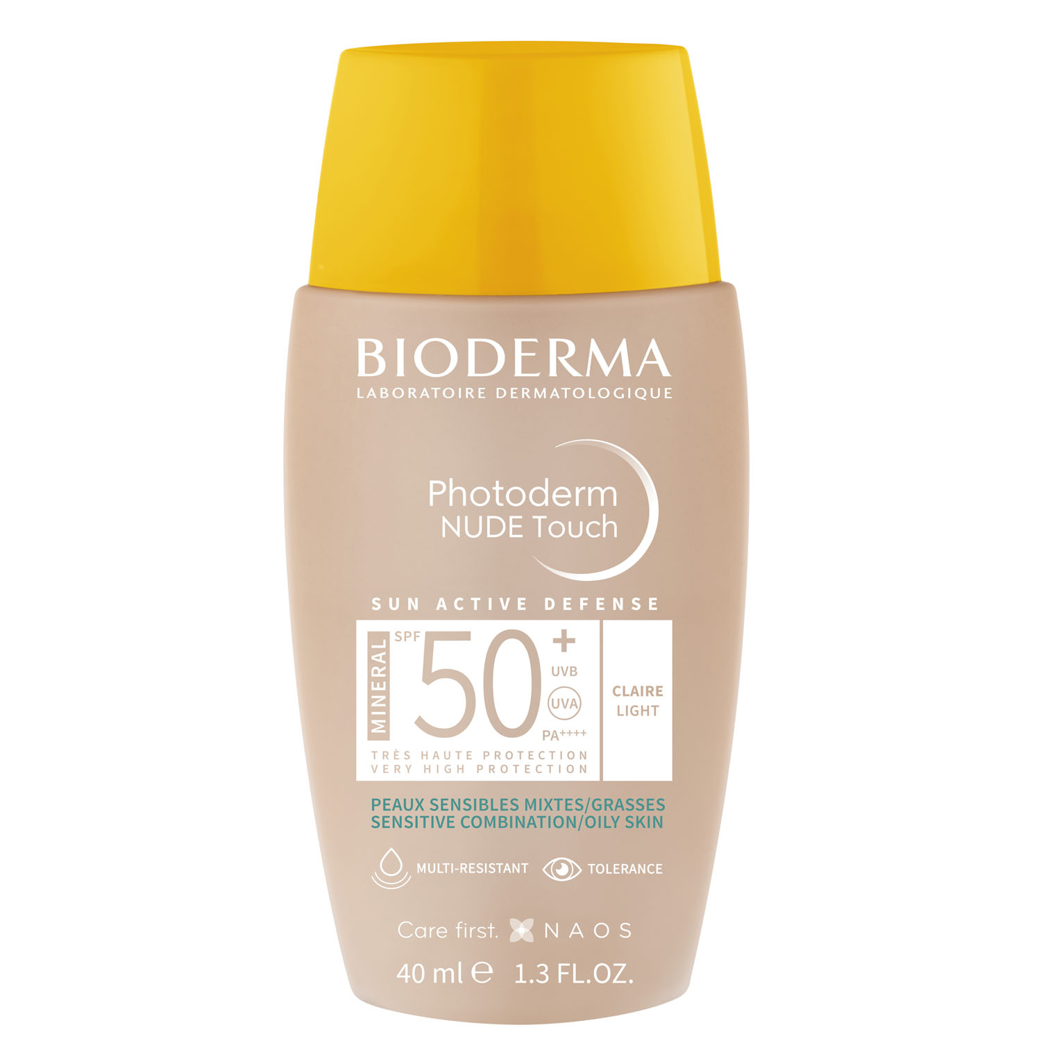 Биодерма Солнцезащитный флюид с тоном SPF 50+, 40 мл (Bioderma, Photoderm) фото 0