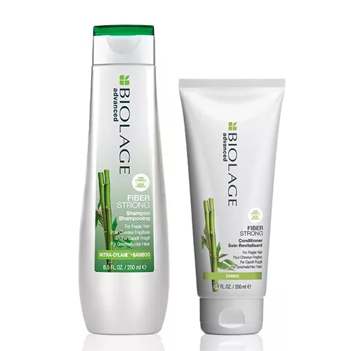 Матрикс Набор для укрепления ломких волос Biolage Fiberstrong: шампунь 250 мл + кондиционер 200 мл (Matrix, Biolage) фото 0