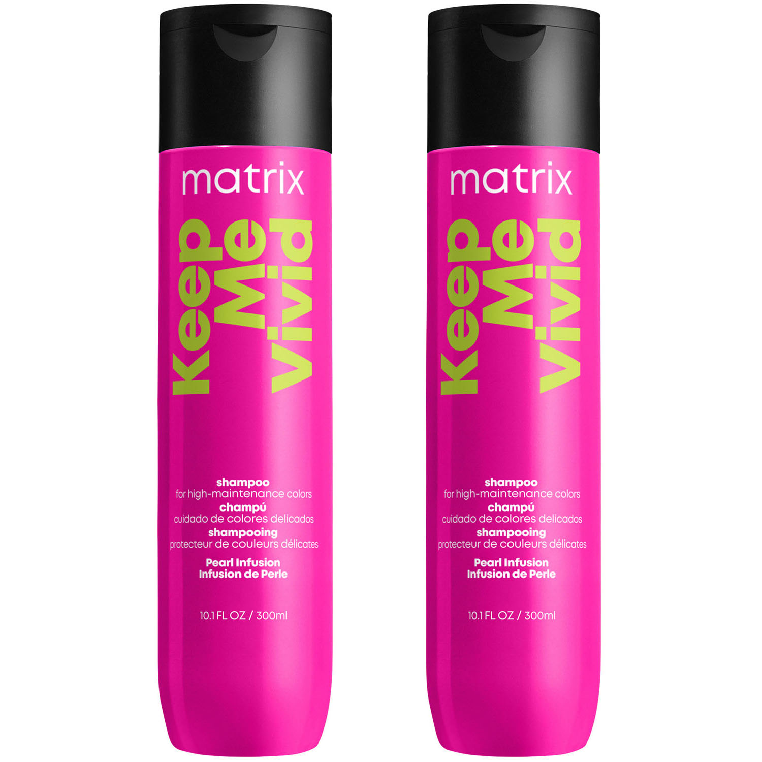 цена Matrix Шампунь для сохранения яркого цвета волос Total results Keep me vivid, 300 мл х 2 шт (Matrix, Total results)