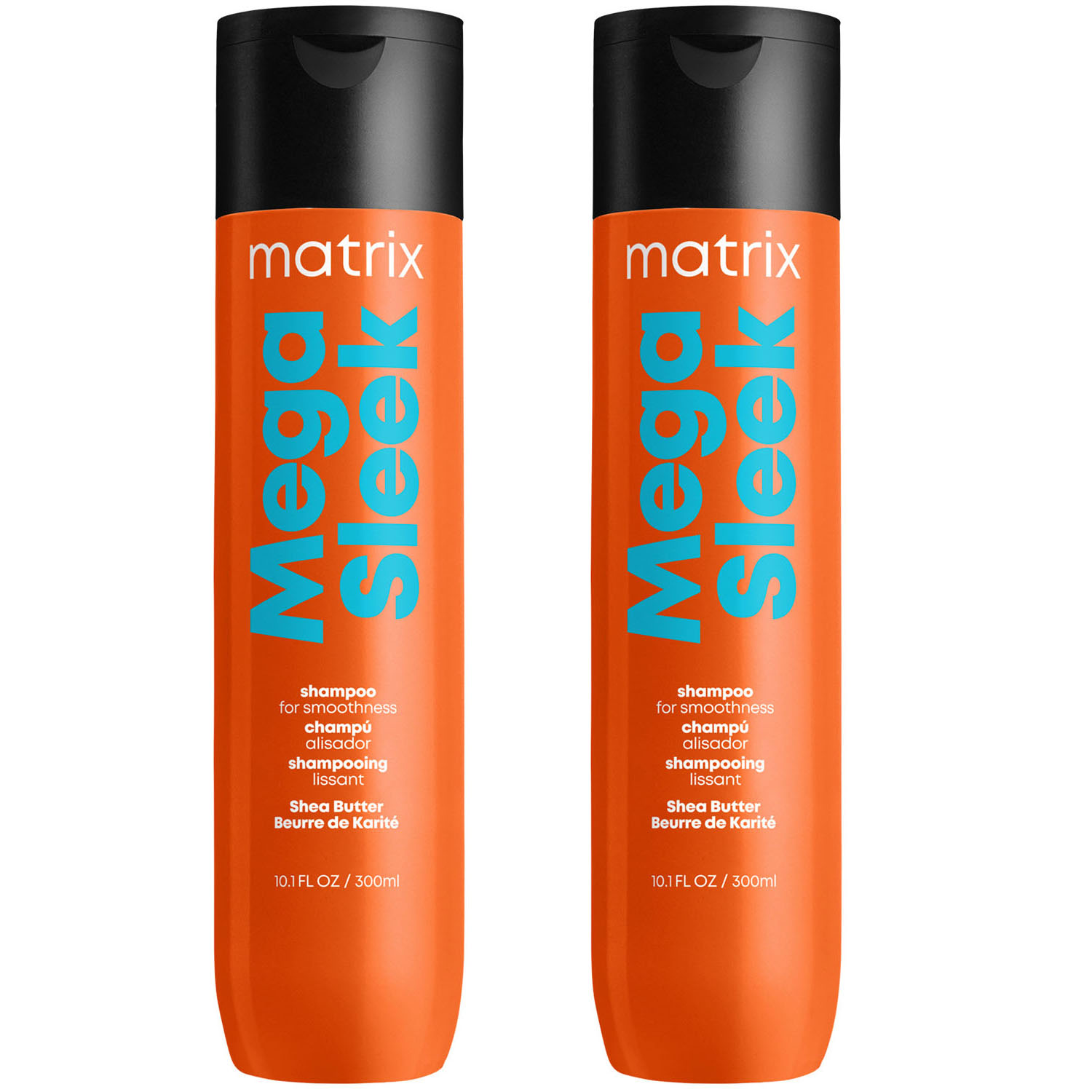 Матрикс Разглаживающий шампунь с маслом ши Total results Mega Sleek, 300 мл х 2 шт (Matrix, Mega Sleek) фото 0
