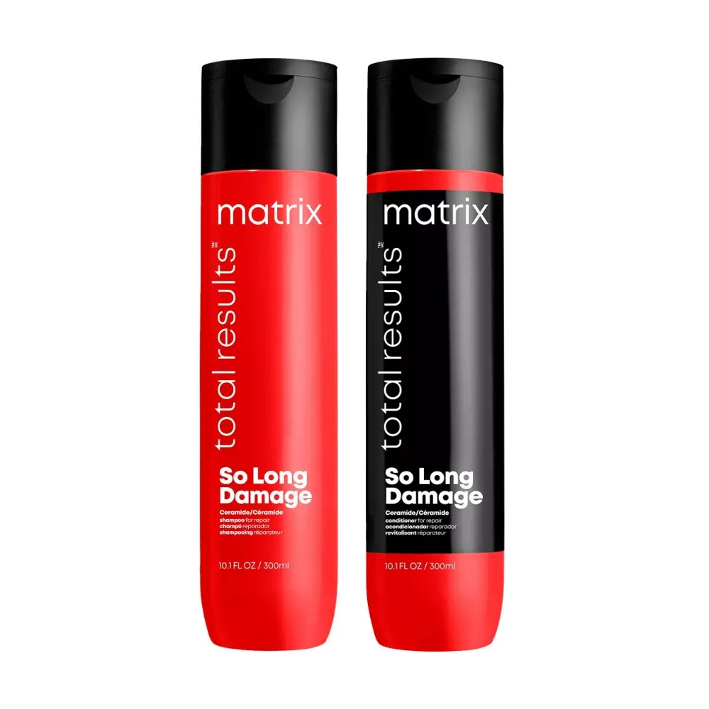 Матрикс Набор для поврежденных волос Total results So Long Damage: шампунь 300 мл + кондиционер 300 мл (Matrix, Total results) фото 0