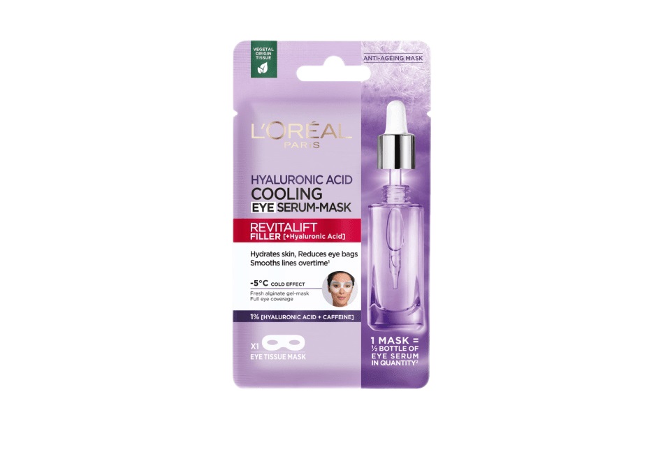 

L'oreal Paris Охлаждающая тканевая маска-сыворотка для области вокруг глаз, 11 г (L'oreal Paris, Revitalift), Revitalift