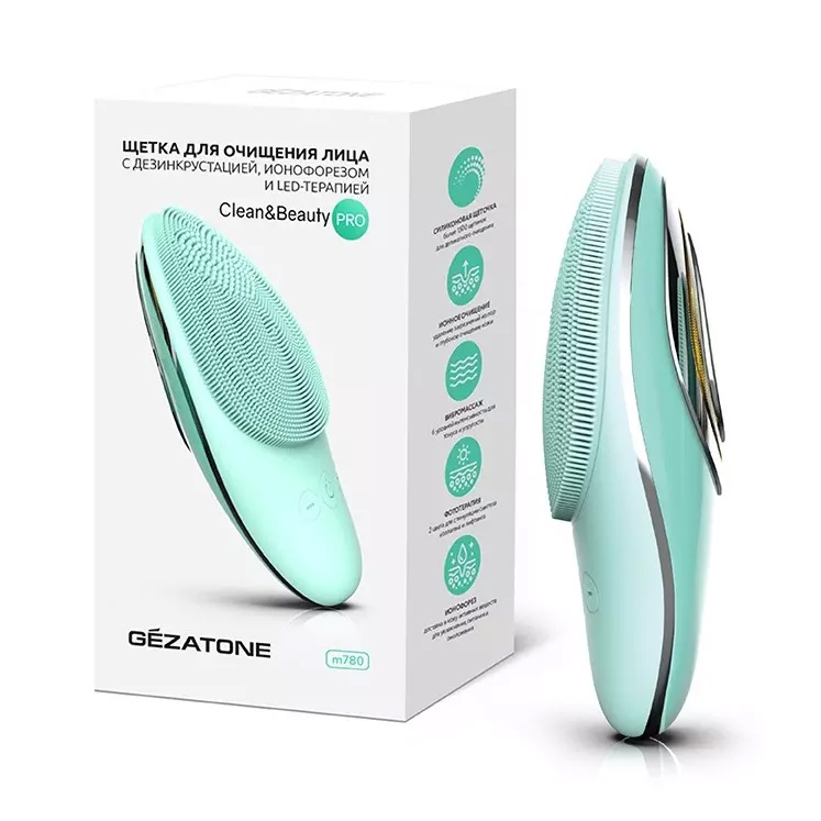 Жезатон Гезатон Микротоковый массажер для лица Clean&Beauty Pro m780, Gezatone (Gezatone, Очищение и пилинг лица) фото 0