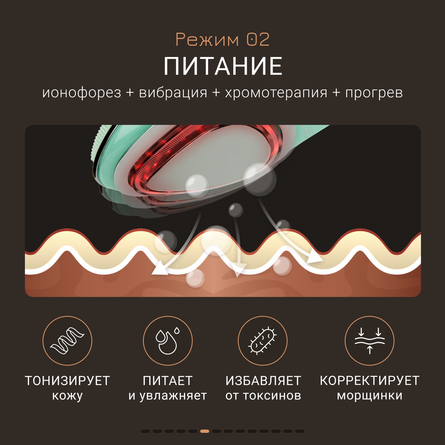 Жезатон Гезатон Микротоковый массажер для лица Clean&Beauty Pro m780, Gezatone (Gezatone, Очищение и пилинг лица) фото 5