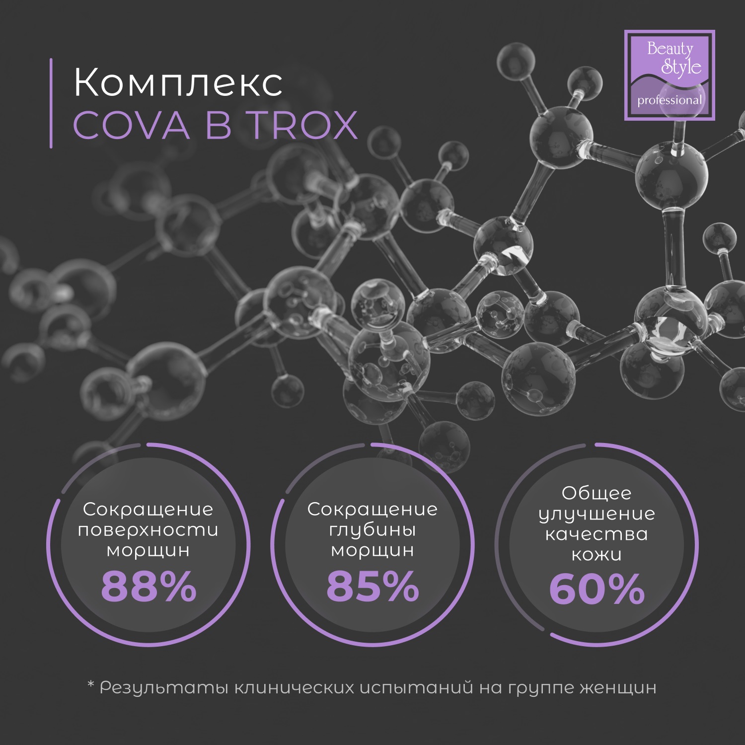 Бьюти Стайл Шелковая пептидная маска с комплексом Cova B Trox, 1 саше х 30 мл (Beauty Style, Patch&Mask) фото 5