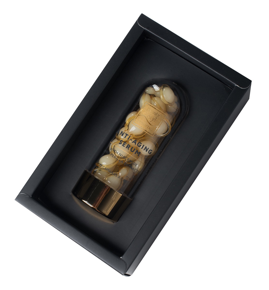 Бьюти Стайл Омолаживающая сыворотка с ниацинамидом и экстрактом периллы, 30 капсул х 0,5 г (Beauty Style, Care) фото 2