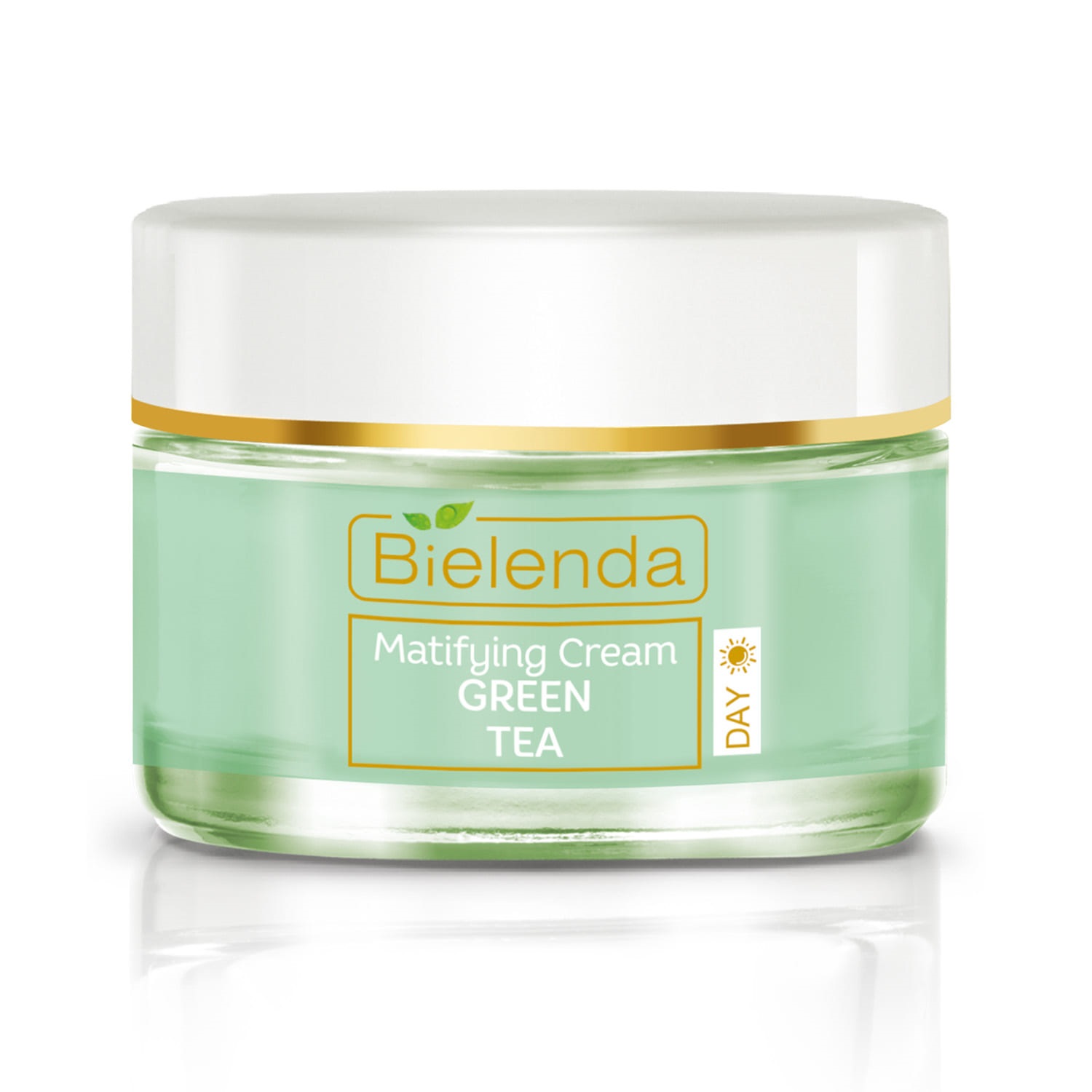  Матирующий дневной крем для лица, 50 мл (Bielenda, Green Tea) фото 0