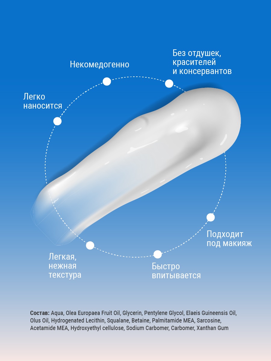 Физиогель Успокаивающий крем для сухой и чувствительной кожи лица, 50 мл (Physiogel, Calming Relief Anti Irritation) фото 5