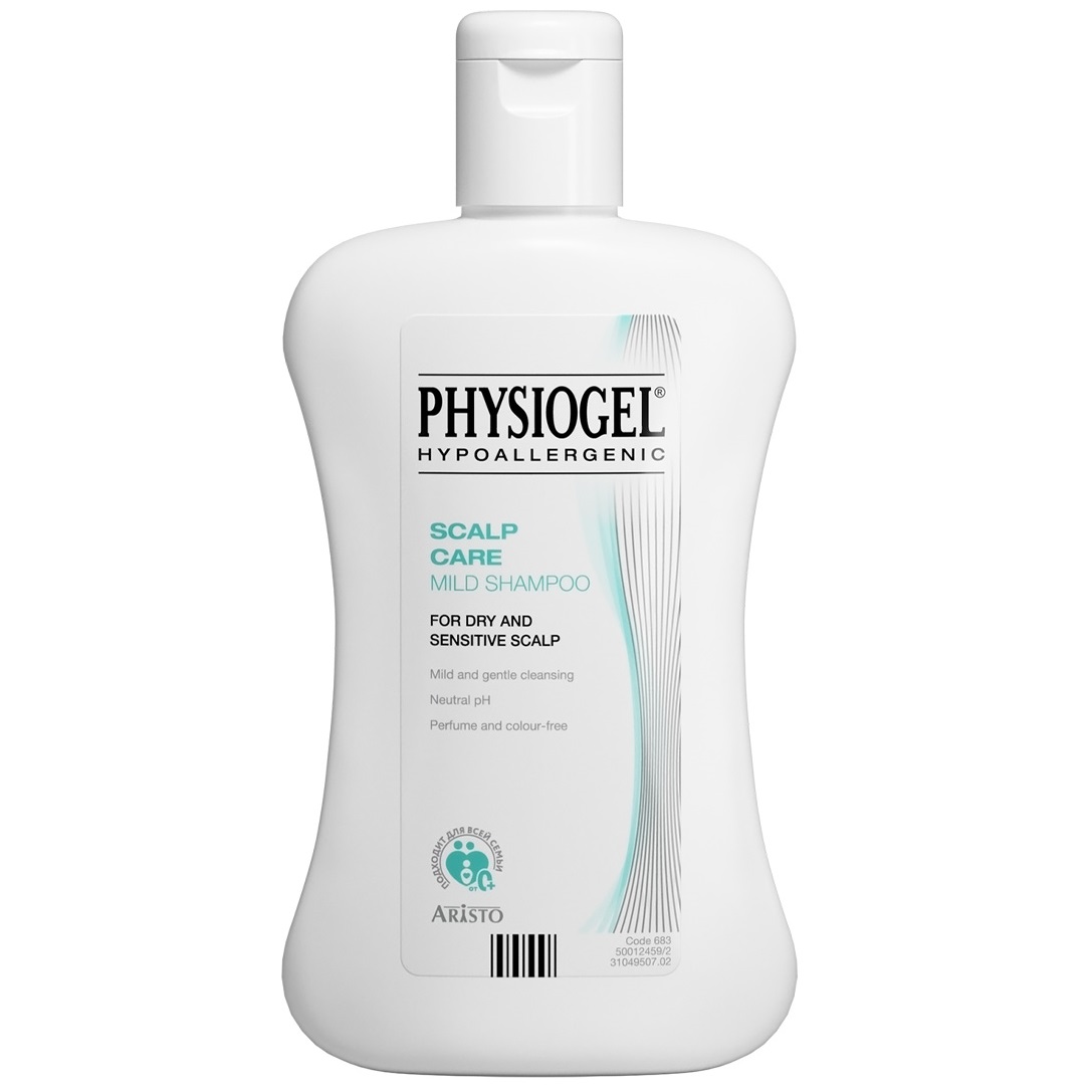 Физиогель Мягкий шампунь для всех типов волос, 250 мл (Physiogel, Scalp Care Mild Shampoo) фото 0