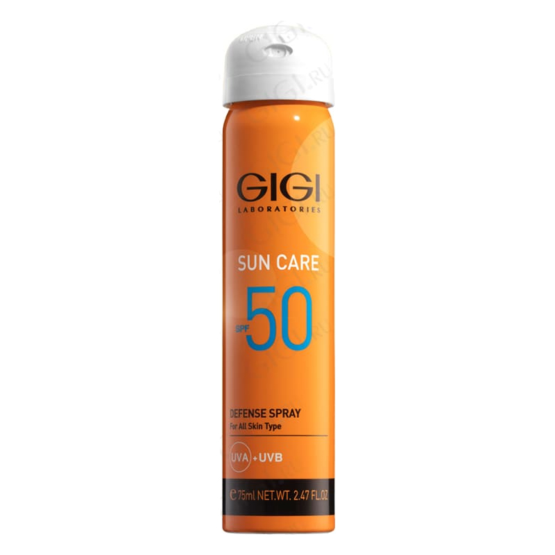 GiGi Солнцезащитный спрей для лица Defense Spray SPF50, 75 мл (GiGi, Sun Care) солнцезащитный спрей для лица sun care defense spray spf50 75мл