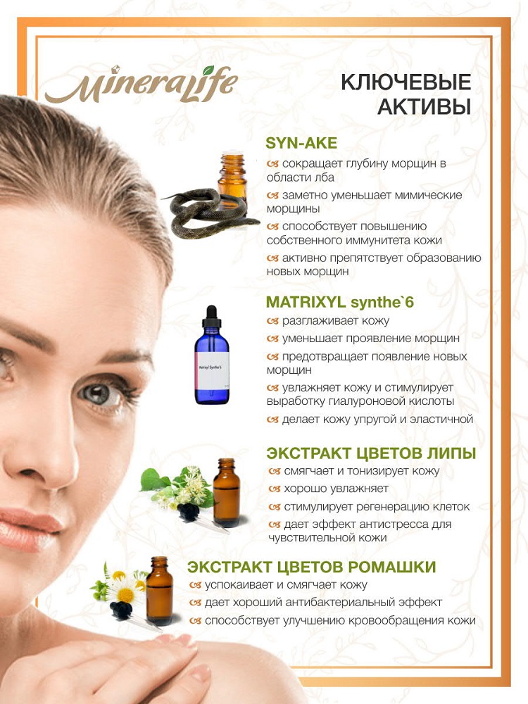  Ночной крем для век, 15 мл (Биобьюти, MineraLife) фото 3