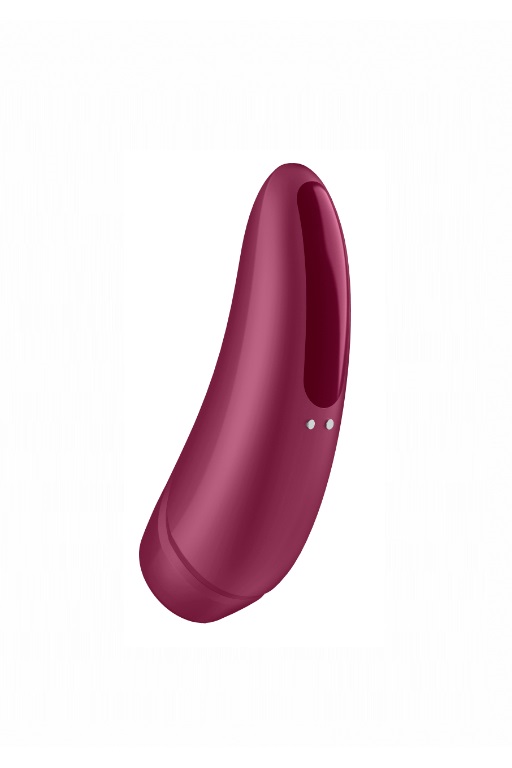 Сатисфаер Вакуумно-волновой стимулятор Satisfyer Curvy 1+ с возможностью управления через приложение, красный (Satisfyer, ) фото 1