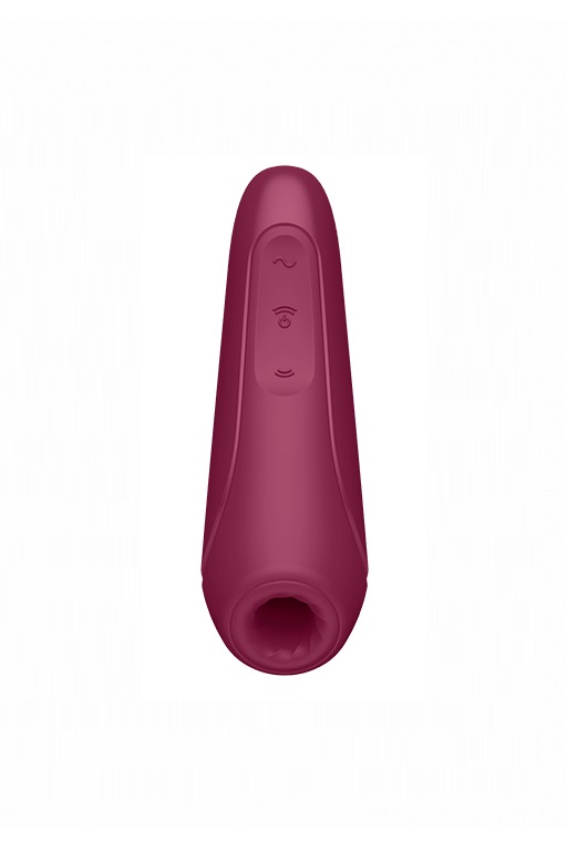 Сатисфаер Вакуумно-волновой стимулятор Satisfyer Curvy 1+ с возможностью управления через приложение, красный (Satisfyer, ) фото 3