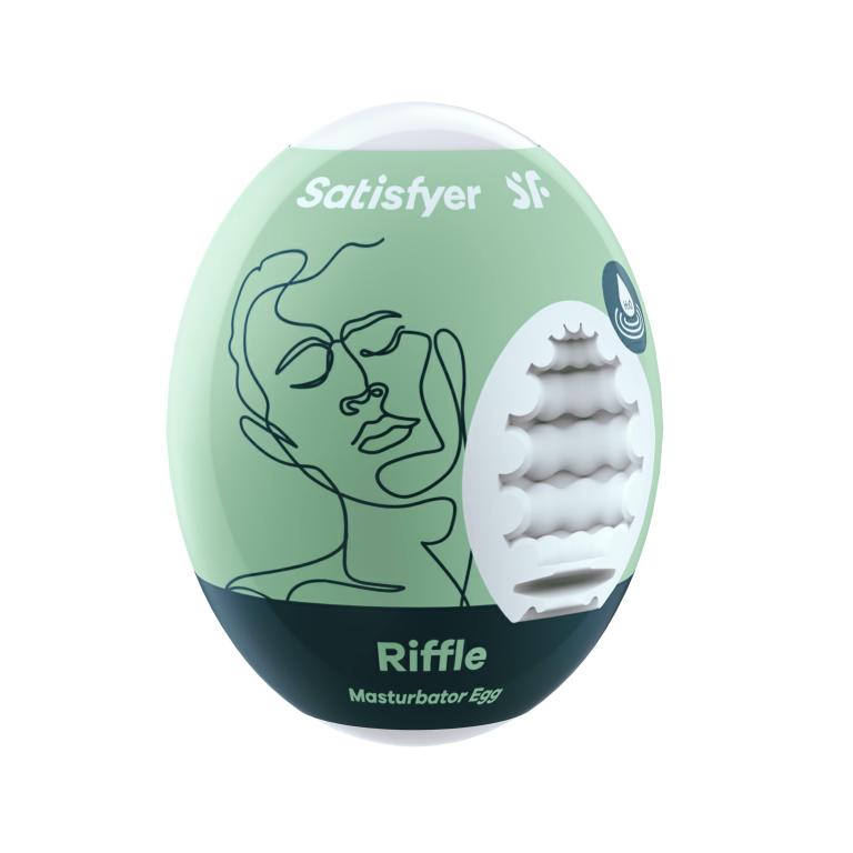 Сатисфаер Мини-мастурбатор Egg Single Riffle (Satisfyer, ) фото 2