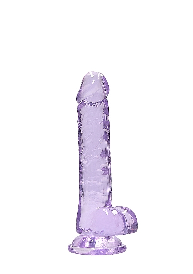 Шотс Фаллоимитатор 18 см Realistic Dildo With Balls, фиолетовый (Shots, ) Шотс Фаллоимитатор 18 см Realistic Dildo With Balls, фиолетовый (Shots, ) фото 1