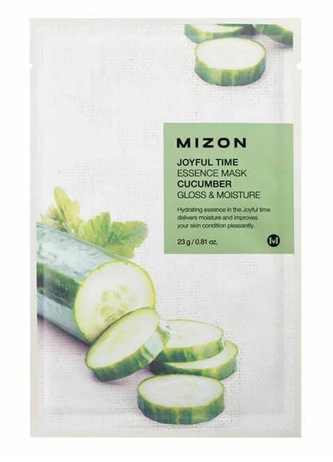 Mizon Тканевая маска с экстрактом огурца, 23 г (Mizon, Joyful Time)